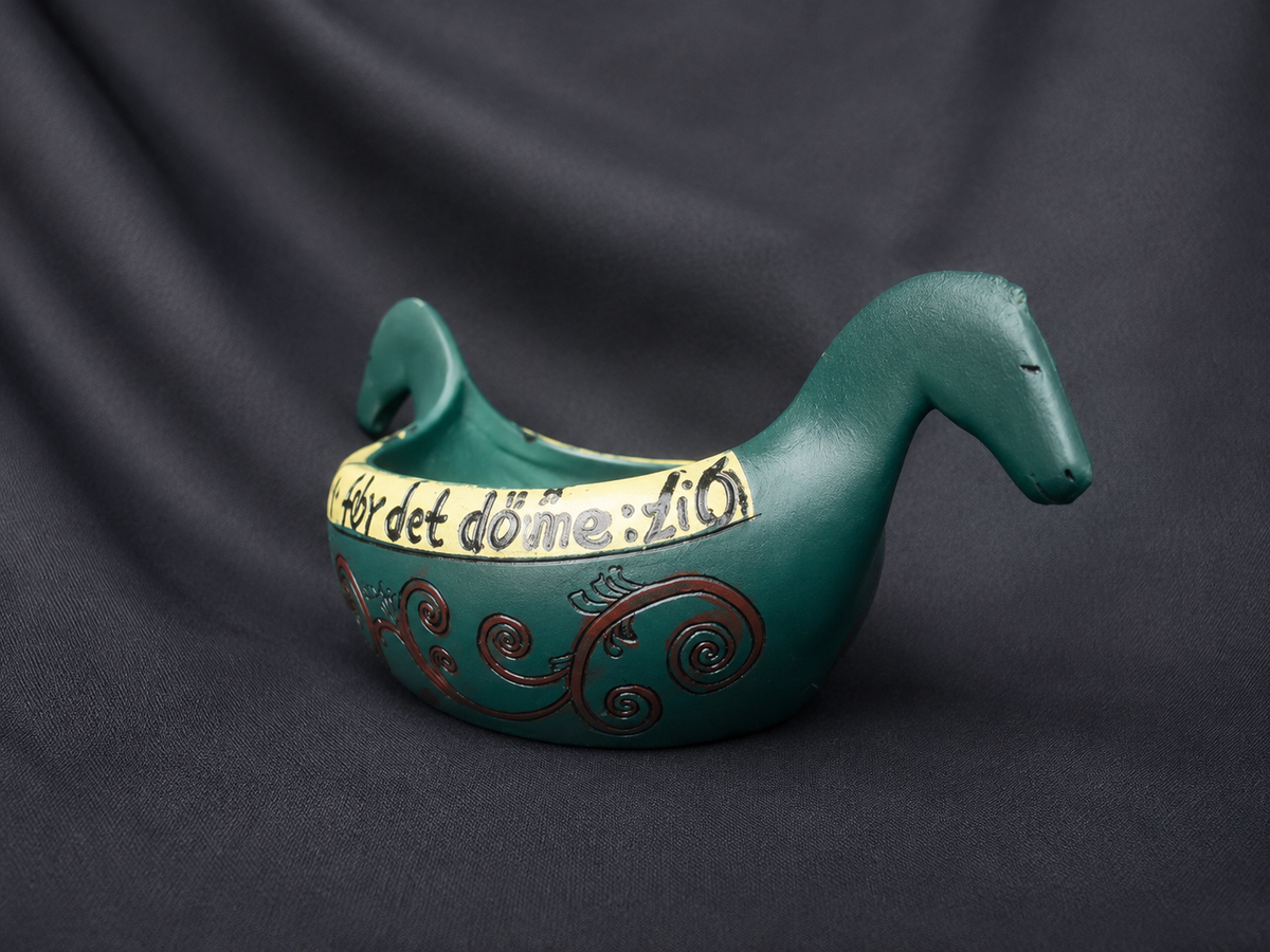 Handcrafted Viking Candle Holder