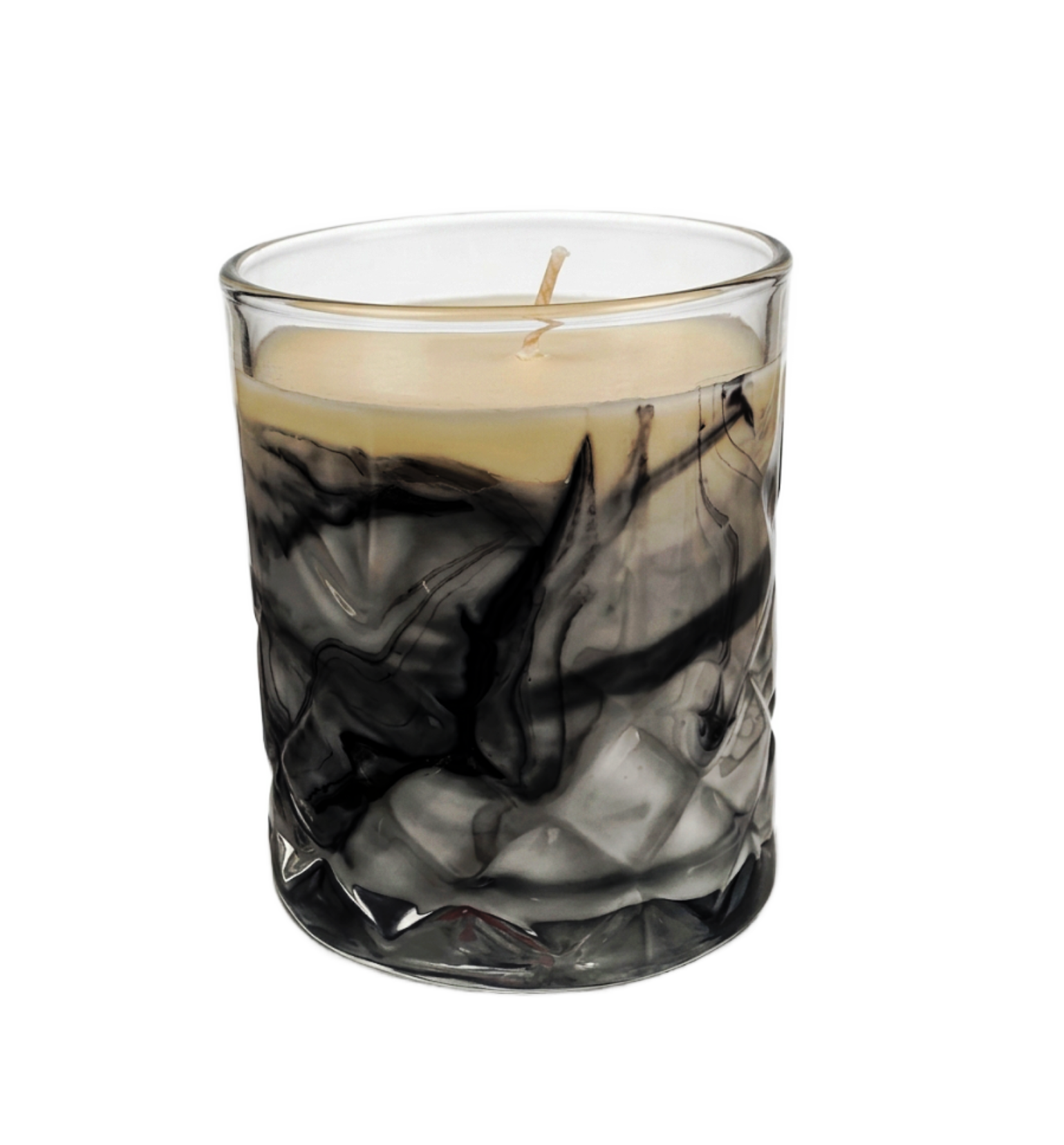 3 pack marble candle