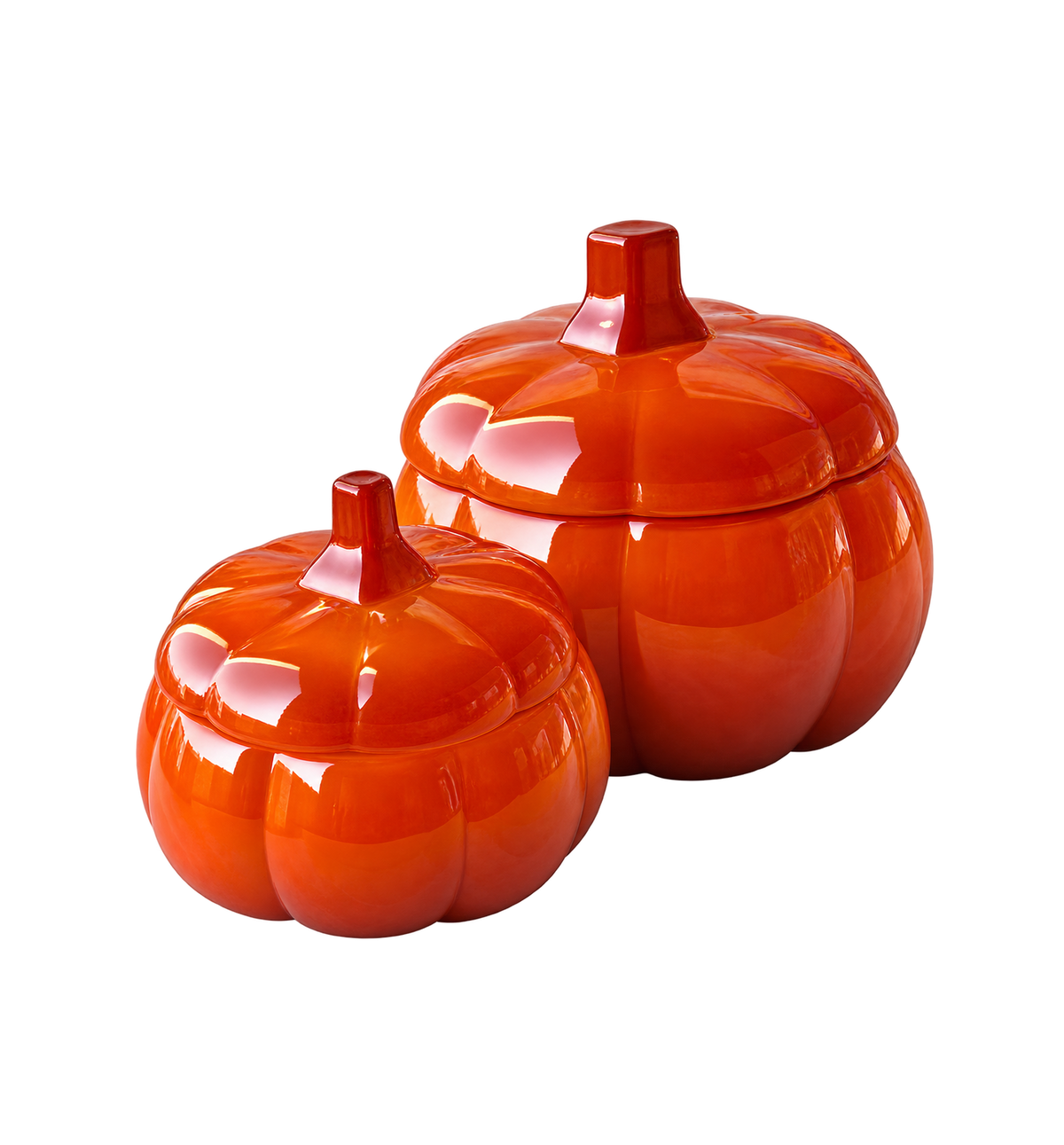 SET OF 2 || Pumpkin Soy Wax Candle Set