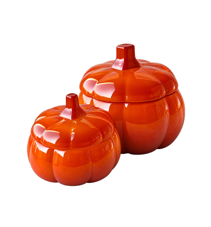 SET OF 2 || Pumpkin Soy Wax Candle Set