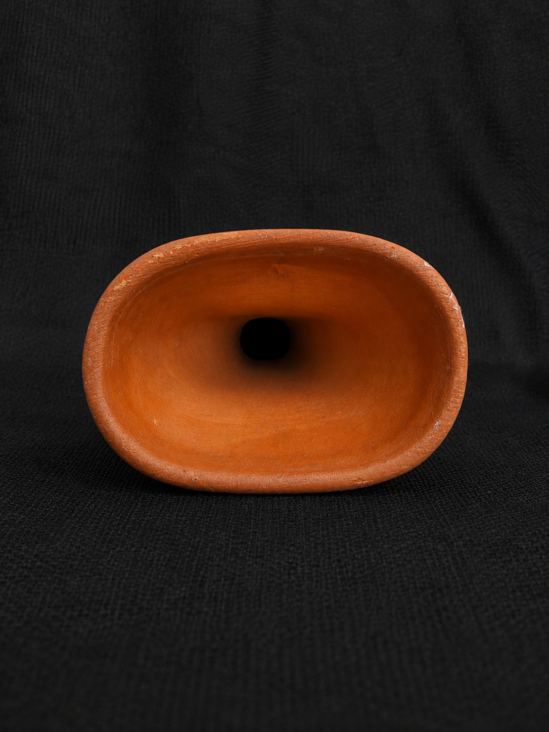 Handcrafted Georgian Clay Candleholder