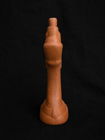 Handcrafted Georgian Clay Candleholder