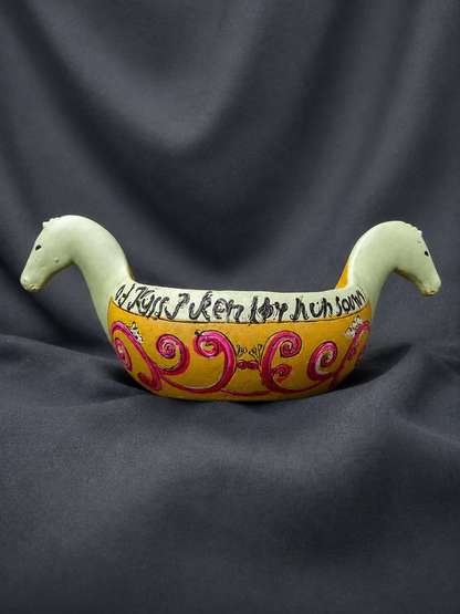 Handcrafted Viking Candle Holder