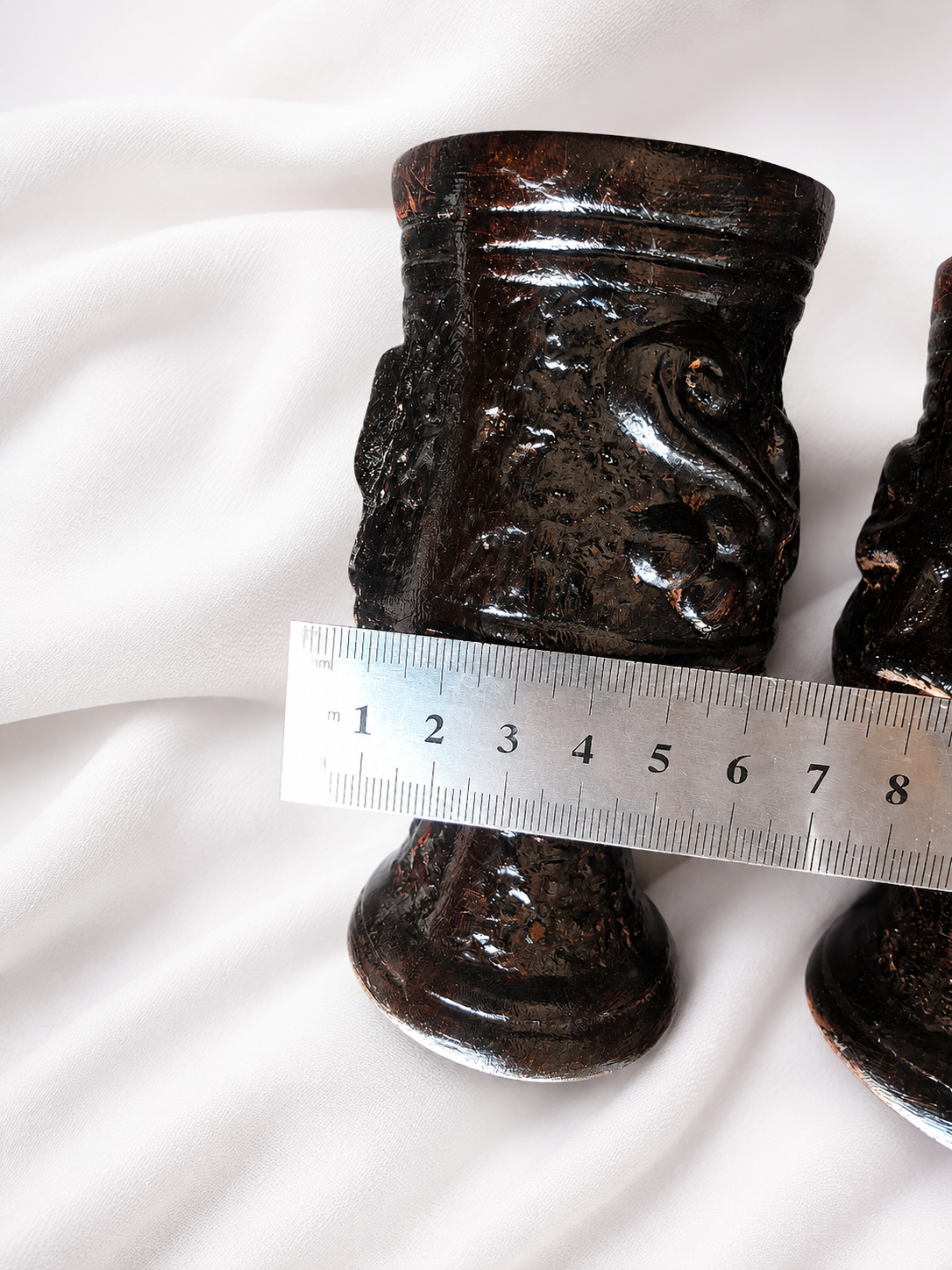 Set of 2 || Handmade Ceramic Chalice Set