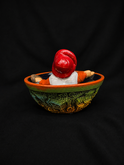 SET OF 2 || Handmade Georgian Ceramic Candle