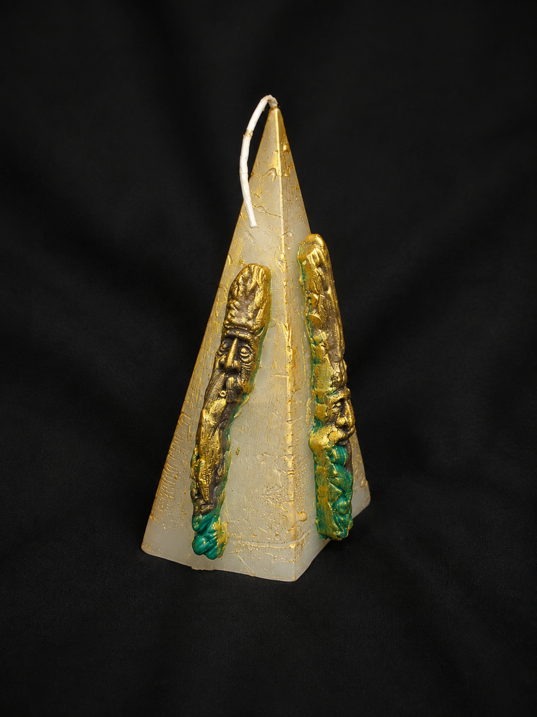 Handmade Ancient Spirit Pyramid Candle