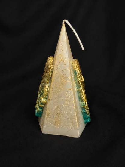 Handmade Ancient Spirit Pyramid Candle