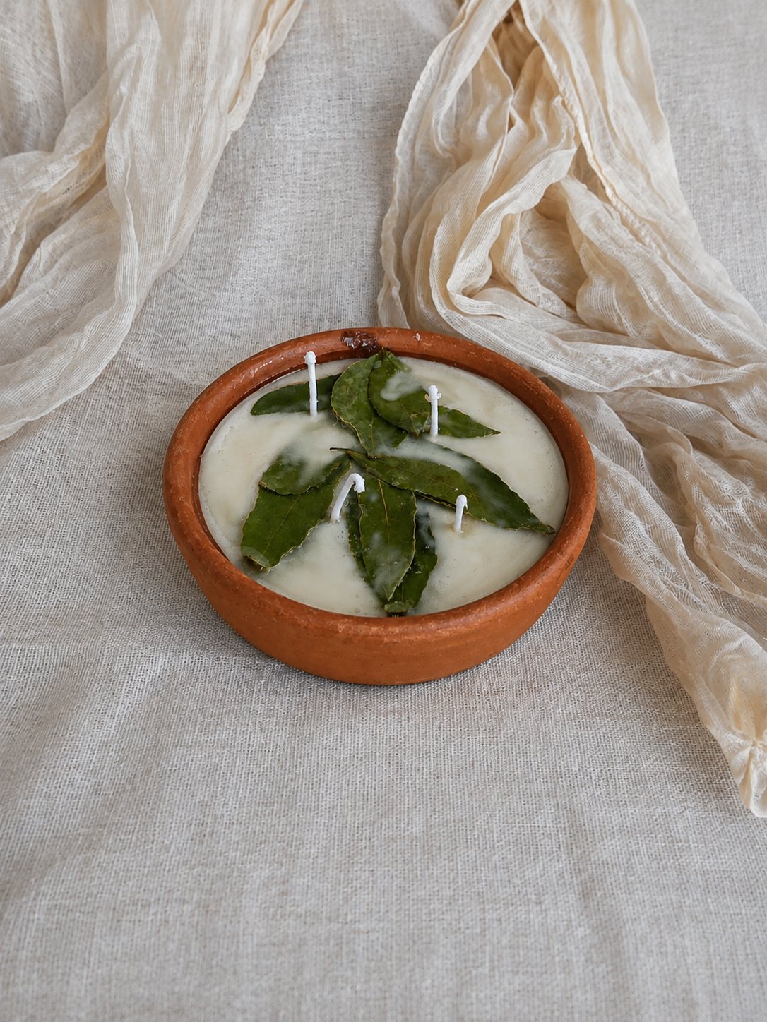 Bay Leaf Manifestation Candle