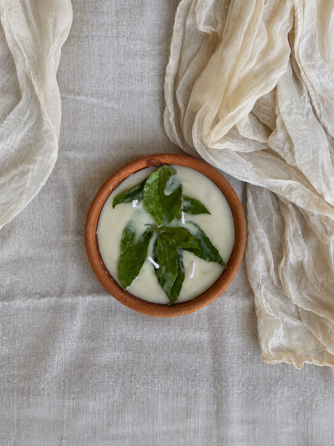 Bay Leaf Manifestation Candle