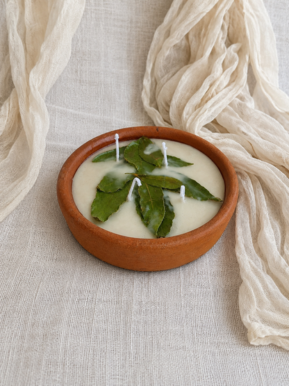 Bay Leaf Manifestation Candle