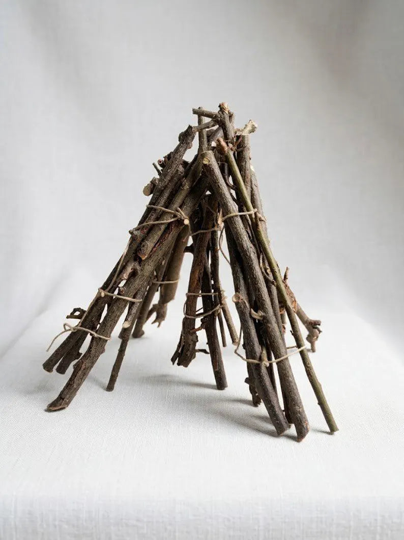 Natural Bay Laurel Wood Sticks Bundle