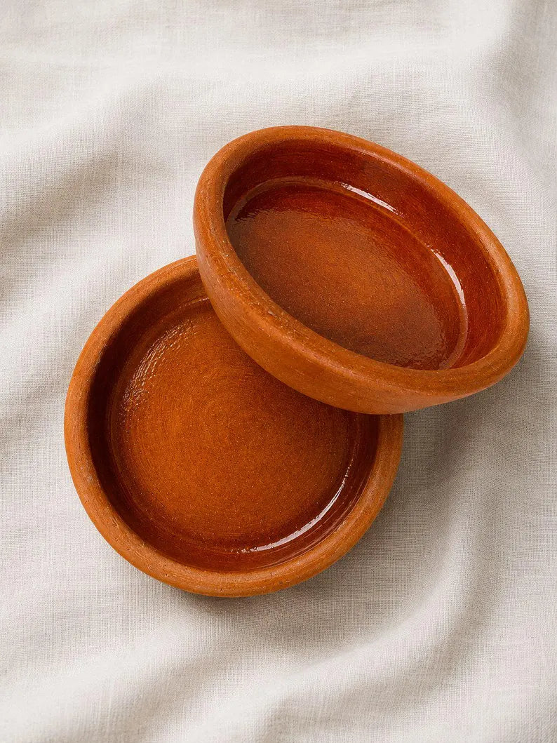 Traditional Georgian Clay Ketsi Baking Dish
