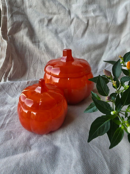 SET OF 2 || Pumpkin Soy Wax Candle Set