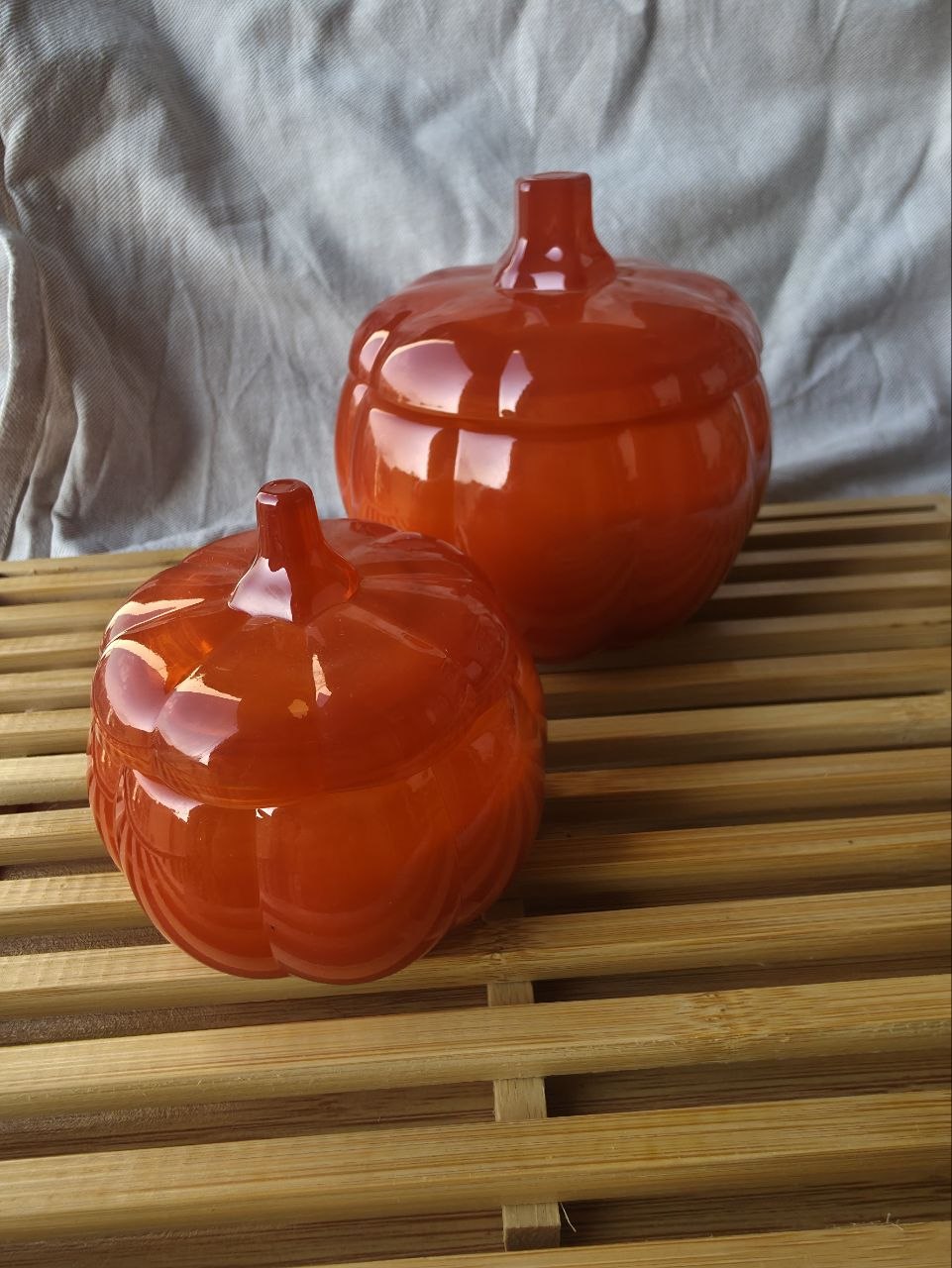 SET OF 2 || Pumpkin Soy Wax Candle Set