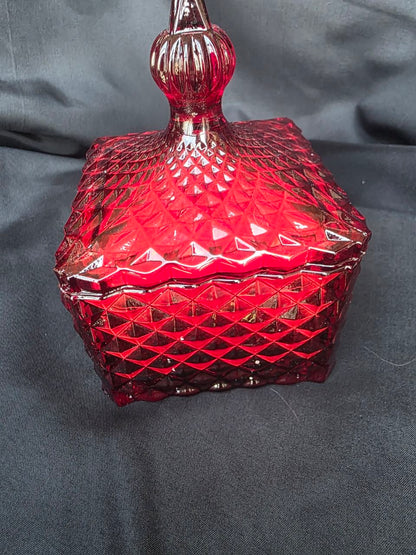 Luxury Red Diamond Glass Soy Candle