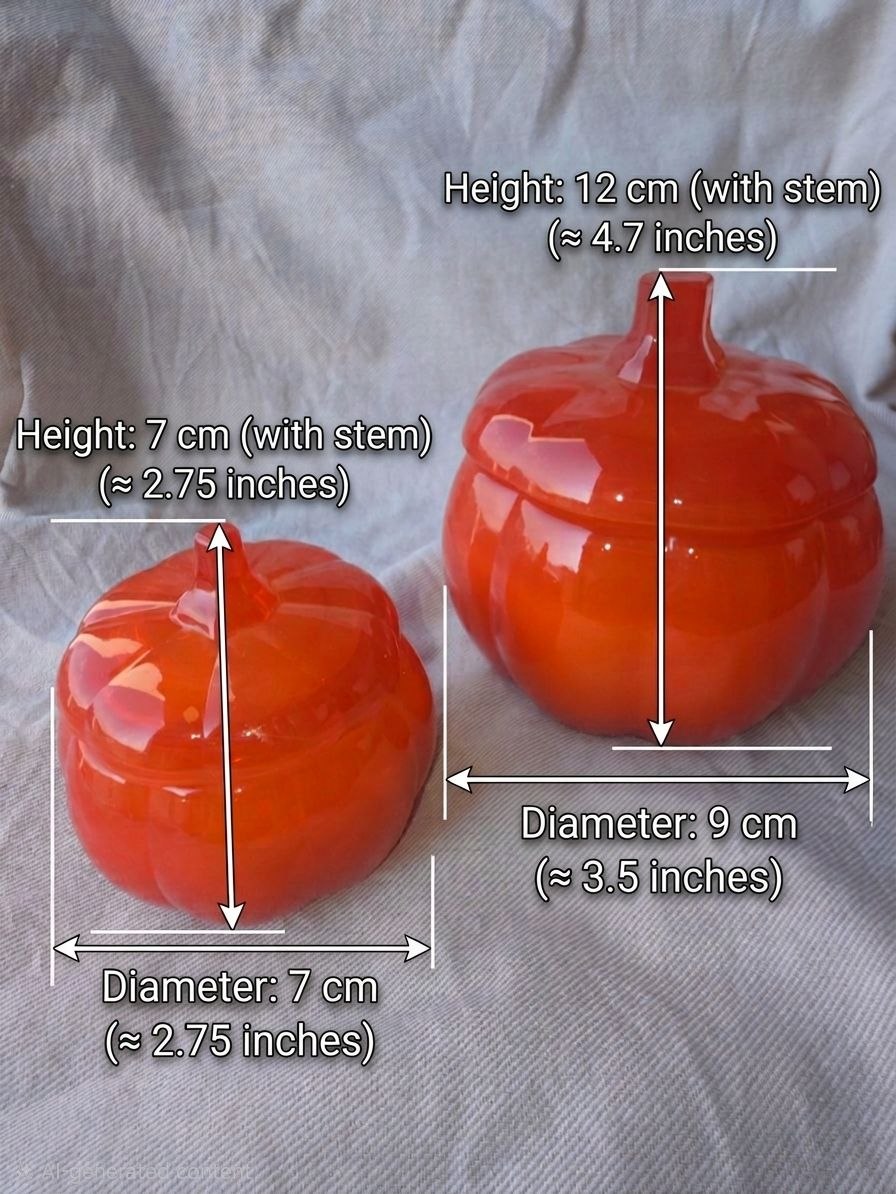 SET OF 2 || Pumpkin Soy Wax Candle Set
