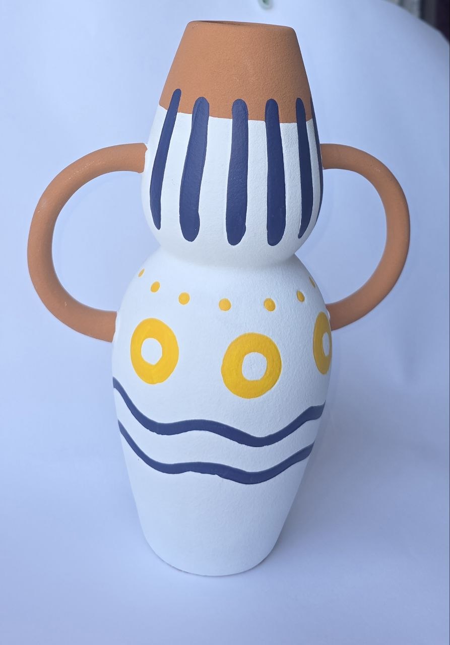 Mediterranean Ceramic Vase