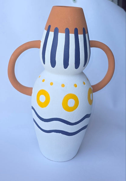 Mediterranean Ceramic Vase