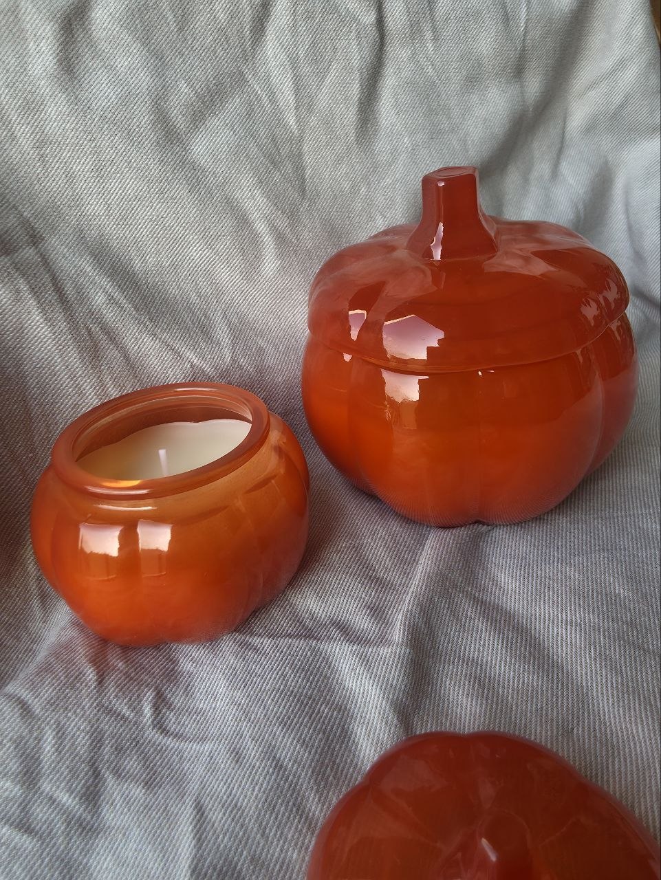 SET OF 2 || Pumpkin Soy Wax Candle Set