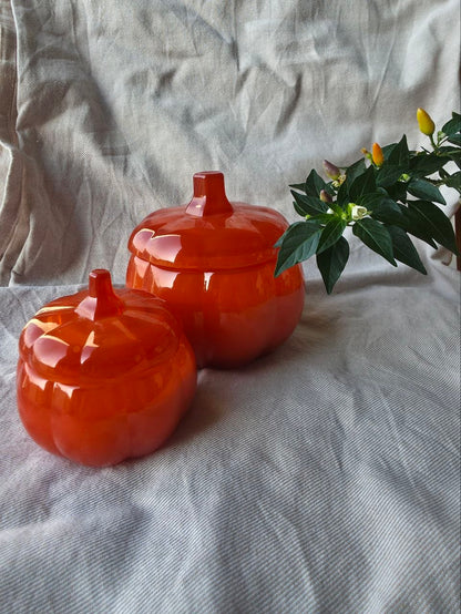 SET OF 2 || Pumpkin Soy Wax Candle Set