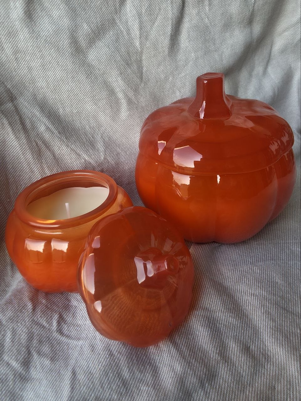 SET OF 2 || Pumpkin Soy Wax Candle Set
